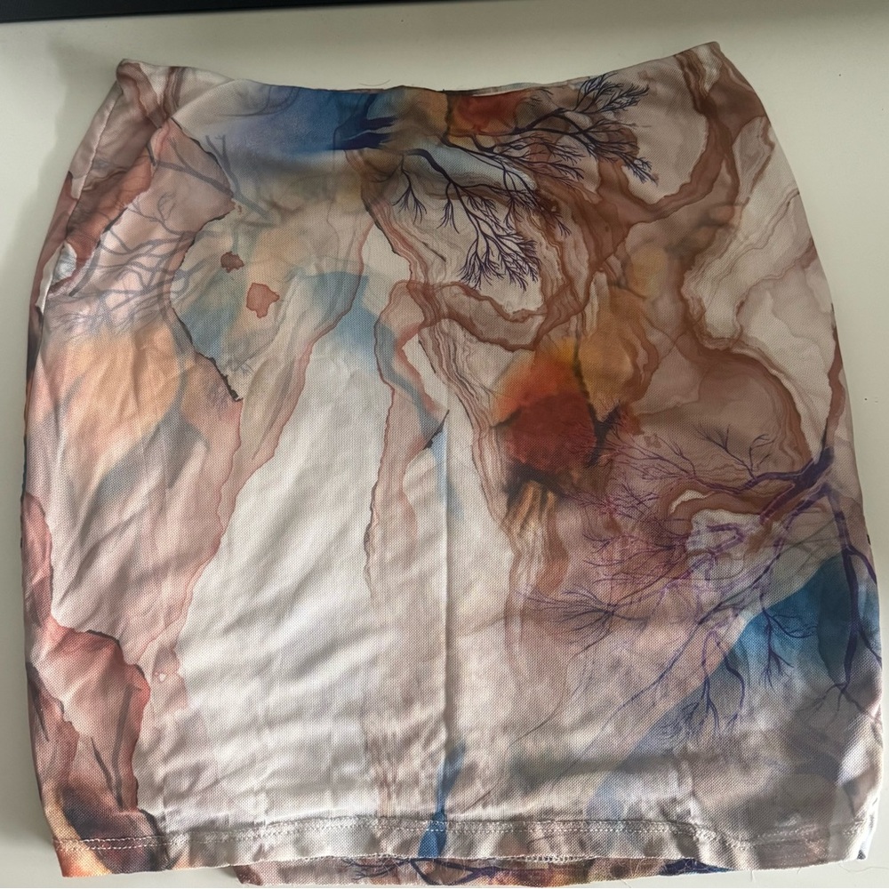 Abstract Print Women's Skirt